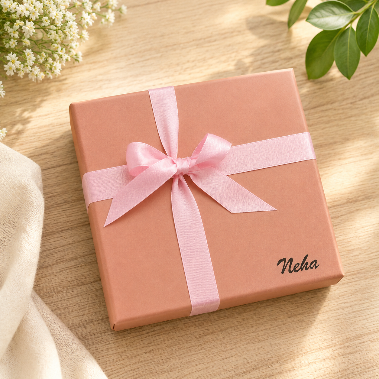 Baby Pink Box - Customised