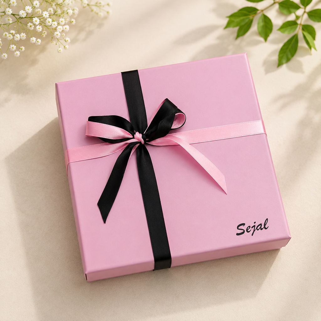 Light Lavender Box - 8 by 8 by 3 inches