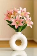 Ceramic Donut Vase (4.5 inches)