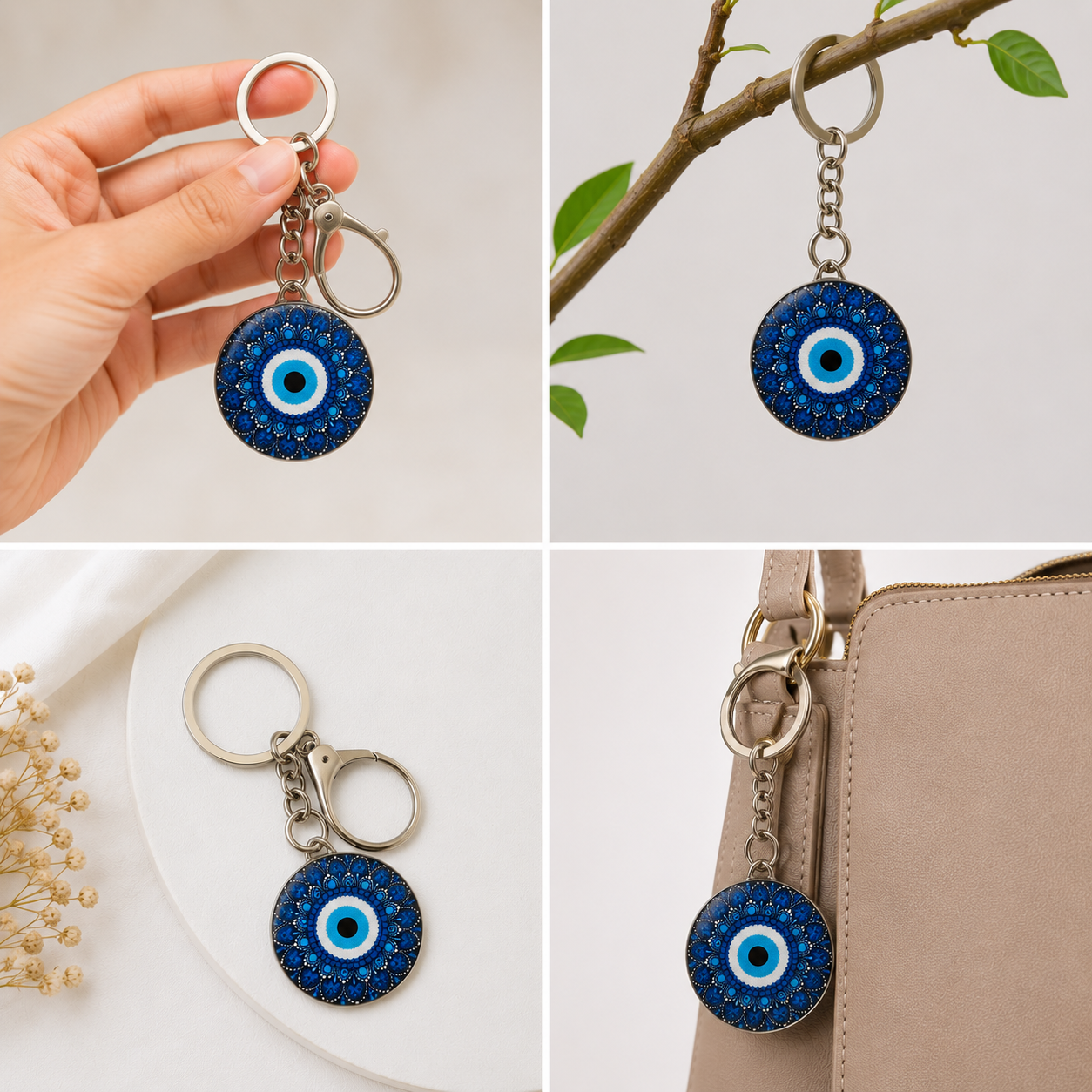 Evil Eye Key Chain (Design 1)