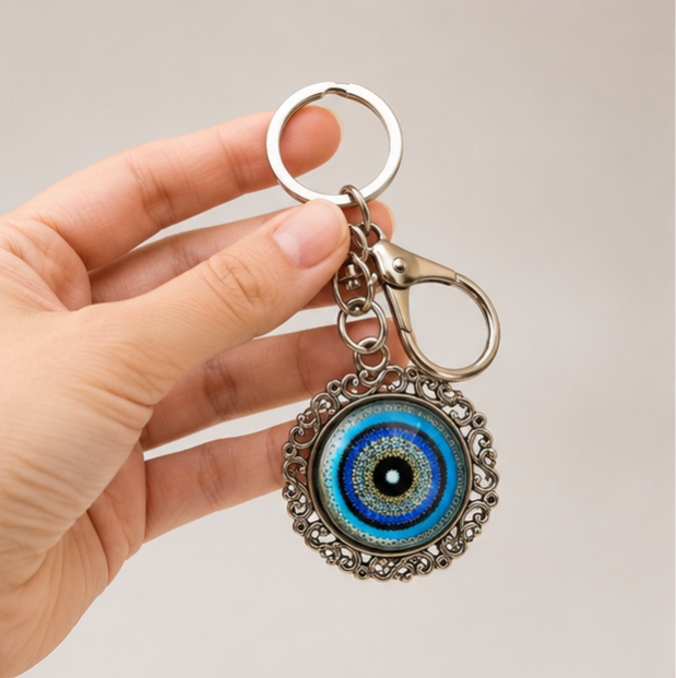 Evil Eye Key Chain (Design 2)