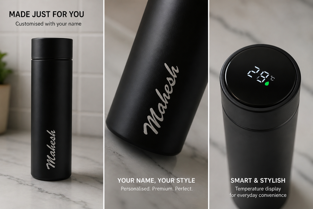 Customised temprature bottle