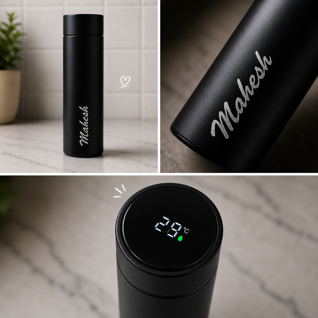 Customised temprature bottle