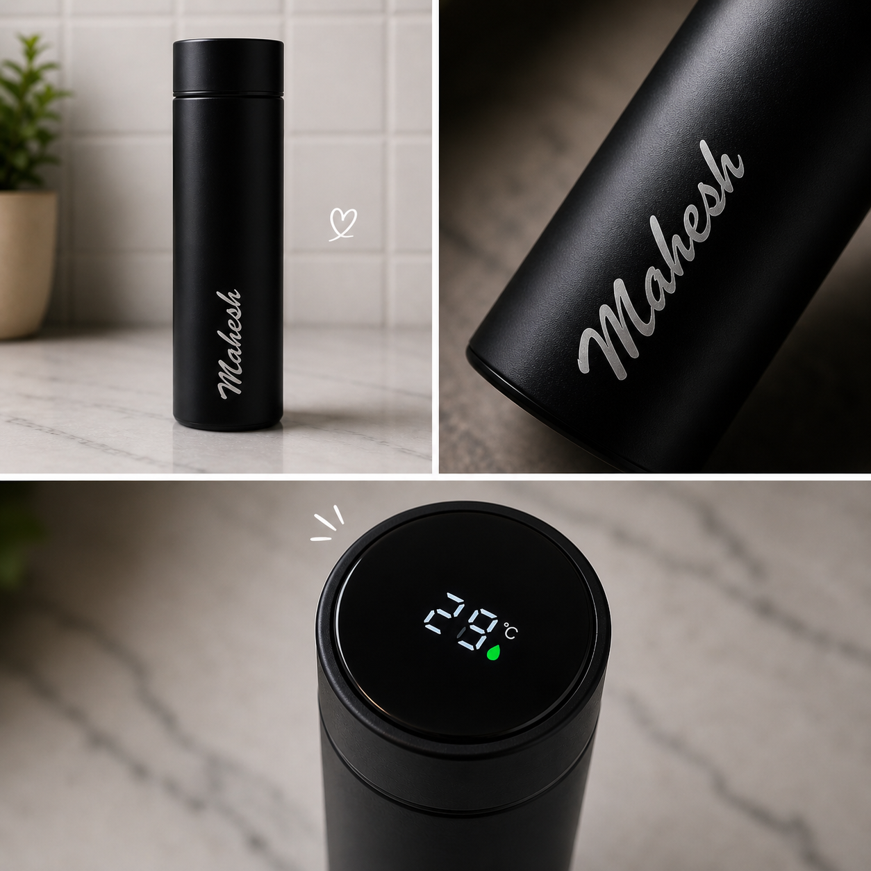 Customised temprature bottle